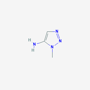 molecular formula C3H6N4 B1601179 5-Amino-1-methyl-1,2,3-triazole CAS No. 24660-67-1
