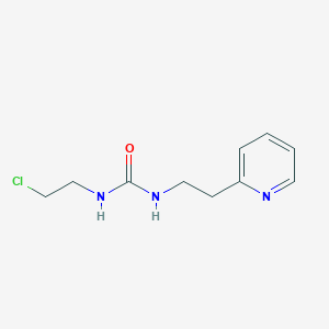 molecular formula C10H14ClN3O B1601193 N-(2-氯乙基)-N'-[2-(2-吡啶基)乙基]脲 CAS No. 42471-42-1