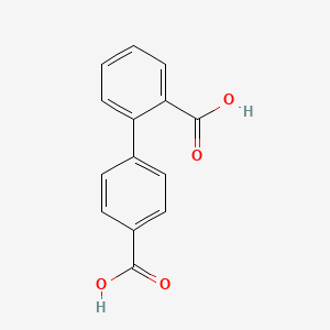 molecular formula C14H10O4 B1601198 [1,1'-Biphenyl]-2,4'-dicarboxylic acid CAS No. 606-80-4