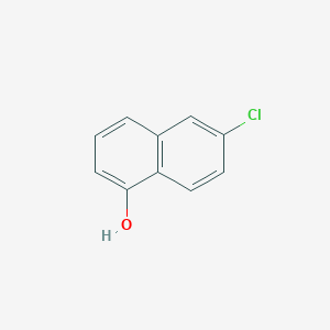 molecular formula C10H7ClO B1601199 6-Chloronaphthalen-1-ol CAS No. 56820-70-3