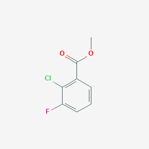 molecular formula C8H6ClFO2 B1601208 2-氯-3-氟苯甲酸甲酯 CAS No. 647020-70-0