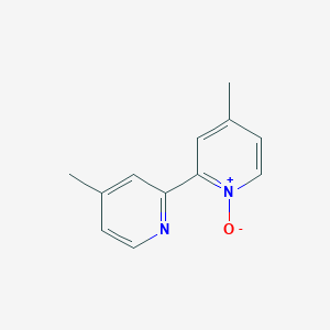 molecular formula C12H12N2O B1601214 4,4'-二甲基-2,2'-联吡啶 1-氧化物 CAS No. 81998-03-0