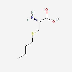 molecular formula C7H15NO2S B1601220 l-半胱氨酸，S-丁基- CAS No. 4134-56-9