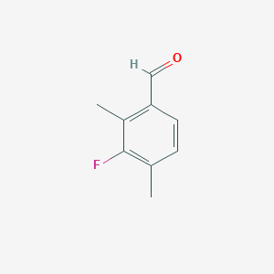 molecular formula C9H9FO B1601225 2,4-Dimethyl-3-fluorobenzaldehyde CAS No. 363134-36-5