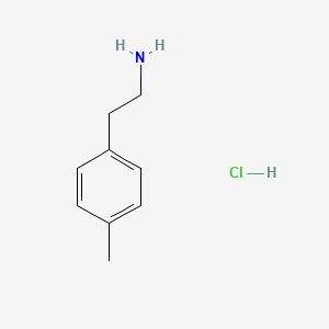 molecular formula C9H14ClN B1601247 4-甲基苯乙胺盐酸盐 CAS No. 39260-86-1