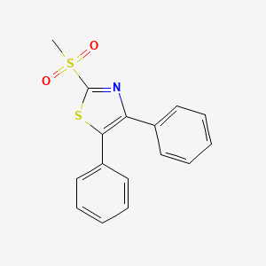 B1601252 2-(Methylsulfonyl)-4,5-diphenylthiazole CAS No. 63318-84-3