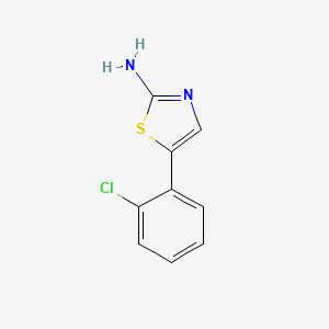 B1601255 5-(2-Chlorophenyl)thiazol-2-amine CAS No. 73040-63-8
