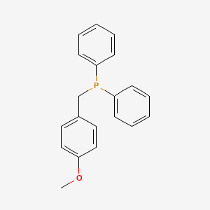 B1601259 [(4-Methoxyphenyl)methyl](diphenyl)phosphane CAS No. 896-89-9