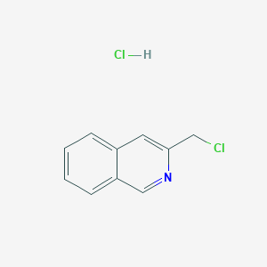 molecular formula C10H9Cl2N B1601274 3-(氯甲基)异喹啉盐酸盐 CAS No. 76884-33-8