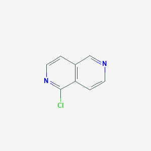 molecular formula C8H5ClN2 B1601275 1-氯-2,6-萘啶 CAS No. 80935-78-0