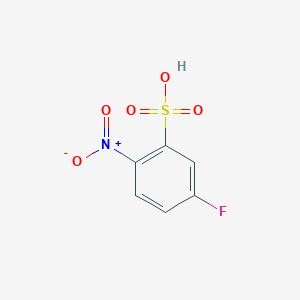 B1601277 3-Fluoro-6-nitrobenzenesulfonic acid CAS No. 82711-99-7