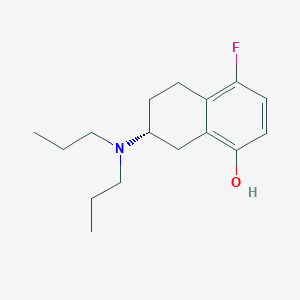 molecular formula C16H24FNO B160128 (R)-5-氟-8-羟基-2-(二丙基氨基)四氢萘 CAS No. 127126-18-5