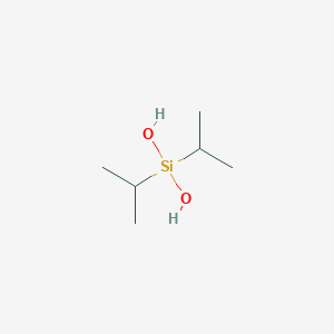 molecular formula C6H16O2Si B1601280 二异丙基硅二醇 CAS No. 18173-88-1