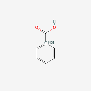 B1601281 Benzoic-1-13C acid CAS No. 55320-26-8