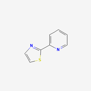 molecular formula C8H6N2S B1601296 2-(2-Pyridyl)thiazole CAS No. 2433-17-2