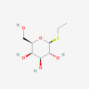 molecular formula C8H16O5S B016013 (2S,3R,4S,5R,6R)-2-(乙硫基)-6-(羟甲基)四氢-2H-吡喃-3,4,5-三醇 CAS No. 56245-60-4