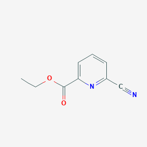 molecular formula C9H8N2O2 B1601304 Ethyl 6-cyanopicolinate CAS No. 97483-79-9