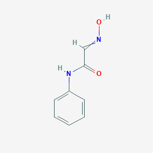 molecular formula C8H8N2O2 B160134 2-(羟氧基亚胺)-N-苯乙酰胺 CAS No. 1769-41-1