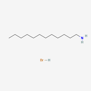 B1601342 1-Dodecanamine, hydrobromide CAS No. 26204-55-7