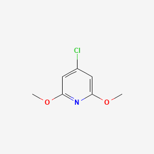 molecular formula C7H8ClNO2 B1601346 4-氯-2,6-二甲氧基吡啶 CAS No. 62616-14-2