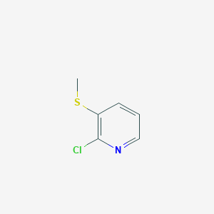 molecular formula C6H6ClNS B1601357 2-Chloro-3-(methylthio)pyridine CAS No. 65753-48-2