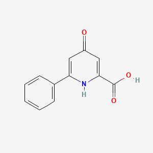 B1601377 4-Hydroxy-6-phenylpicolinic acid CAS No. 78296-37-4