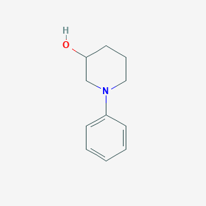 molecular formula C11H15NO B1601386 1-Phenylpiperidin-3-OL CAS No. 80710-25-4