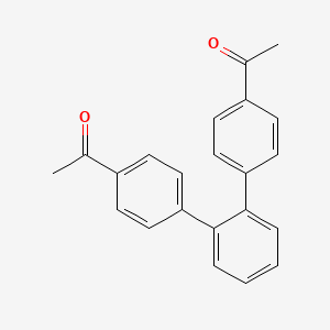 B1601397 1-[4-[2-(4-Acetylphenyl)phenyl]phenyl]ethanone CAS No. 93232-29-2