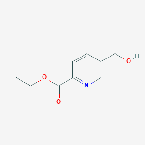 molecular formula C9H11NO3 B1601409 Ethyl 5-(hydroxymethyl)picolinate CAS No. 50501-35-4