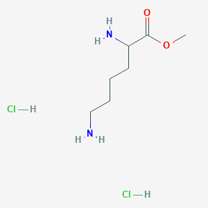molecular formula C7H18Cl2N2O2 B1601416 DL-赖氨酸甲酯二盐酸盐 CAS No. 34015-48-0