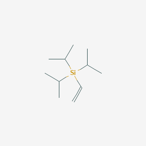 molecular formula C11H24Si B1601422 Silane, ethenyltris(1-methylethyl)- CAS No. 121675-48-7
