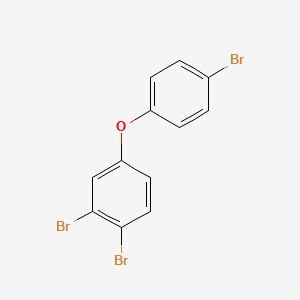 molecular formula C12H7Br3O B1601433 3,4,4'-Tribromodiphenyl ether CAS No. 147217-81-0