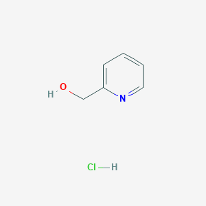 molecular formula C6H8ClNO B1601440 2-Pyridinemethanol hydrochloride CAS No. 6329-89-1