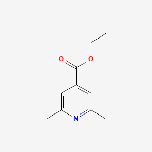 molecular formula C10H13NO2 B1601442 Ethyl 2,6-dimethylisonicotinate CAS No. 39965-80-5