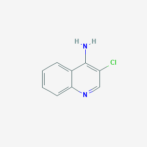 molecular formula C9H7ClN2 B1601449 3-Chloroquinolin-4-amine CAS No. 61260-22-8