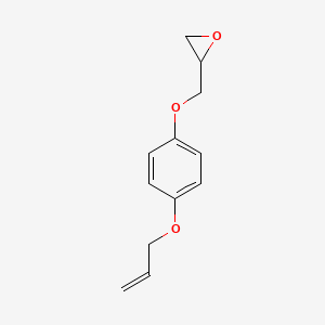 molecular formula C12H14O3 B1601474 2-(4-烯丙氧基苯氧甲基)-环氧乙烷 CAS No. 52210-93-2