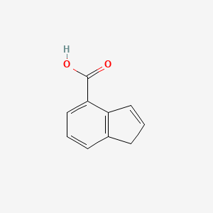 molecular formula C10H8O2 B1601482 1H-茚满-4-甲酸 CAS No. 77635-16-6