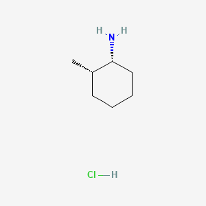 molecular formula C7H16ClN B1601484 (1R,2S)-2-Methylcyclohexanamine hydrochloride CAS No. 79389-41-6