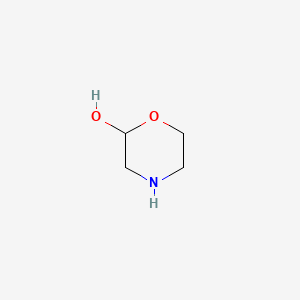 molecular formula C4H9NO2 B1601490 Morpholin-2-ol CAS No. 99839-31-3