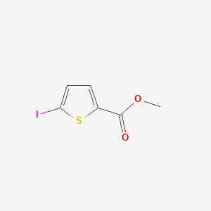 molecular formula C6H5IO2S B1601507 Methyl 5-iodothiophene-2-carboxylate CAS No. 88105-22-0