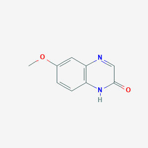 molecular formula C9H8N2O2 B1601516 2-Hydroxy-6-methoxyquinoxaline CAS No. 91192-32-4