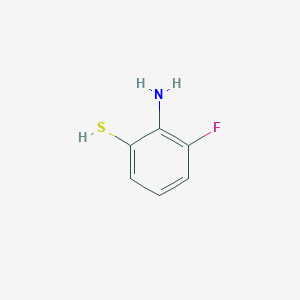 molecular formula C6H6FNS B1601528 2-氨基-3-氟苯硫醇 CAS No. 73628-29-2