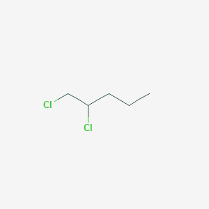 molecular formula C5H10Cl2 B160153 1,2-二氯戊烷 CAS No. 1674-33-5