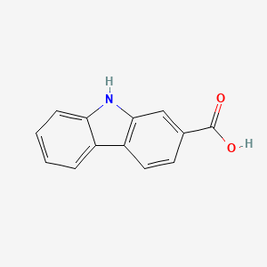 molecular formula C13H9NO2 B1601535 9H-咔唑-2-羧酸 CAS No. 51094-28-1