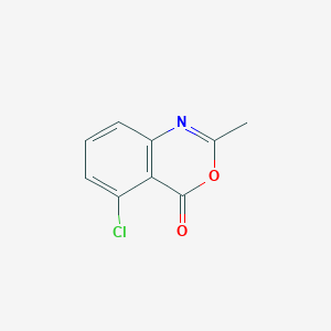 molecular formula C9H6ClNO2 B1601589 5-氯-2-甲基-4H-苯并[d][1,3]噁嗪-4-酮 CAS No. 5627-73-6