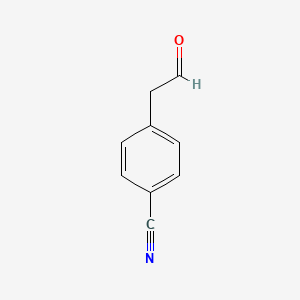 molecular formula C9H7NO B1601593 4-(2-氧代乙基)苯甲腈 CAS No. 76113-58-1
