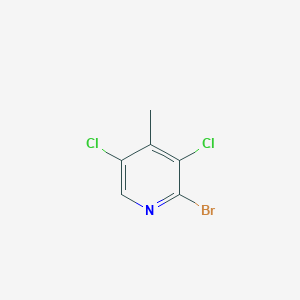 molecular formula C6H4BrCl2N B1601598 2-溴-3,5-二氯-4-甲基吡啶 CAS No. 344324-94-3