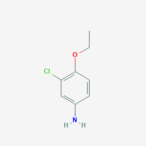 molecular formula C8H10ClNO B1601609 3-Chloro-4-ethoxyaniline CAS No. 5211-02-9