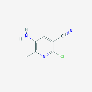 5-Amino-2-chloro-6-methylpyridine-3-carbonitrile