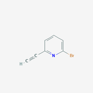 molecular formula C7H4BrN B1601621 2-Bromo-6-ethynylpyridine CAS No. 445468-63-3